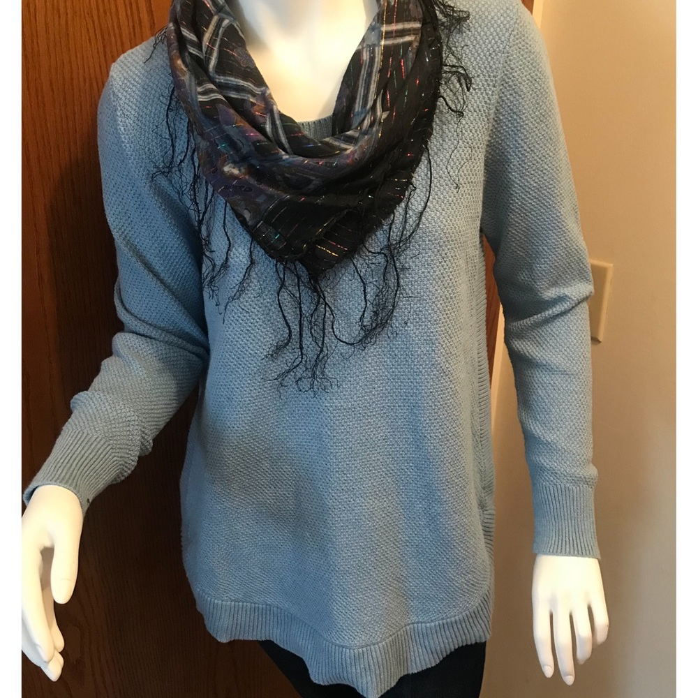 EUC Loft waffle sweater size Small